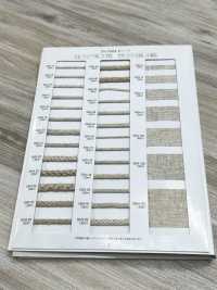 5504-82 麻シリーズ 丸紐 金剛打ち[リボン・テープ・コード] RIVER サブ画像