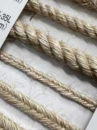 R-5505-36S 麻シリーズ 蛇腹 コード[リボン・テープ・コード] RIVER サブ画像