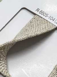 R5505-104 麻シリーズ ゴムテープ[リボン・テープ・コード] RIVER サブ画像