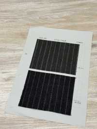 810-YW 針抜き ストライプ デニム 11oz[生地] 吉和織物 サブ画像