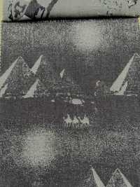 A-1728 デニム ジャガード[生地] 有延商店 サブ画像