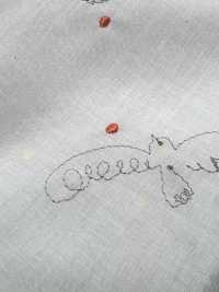 1026-647-1 60 ローン 刺繍 トリ[生地] 北高 サブ画像