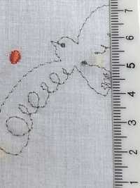 1026-647-1 60 ローン 刺繍 トリ[生地] 北高 サブ画像