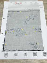 1026-647-1 60 ローン 刺繍 トリ[生地] 北高 サブ画像