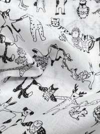 1026-625-10 60 ローン 手つなぎ動物[生地] 北高 サブ画像