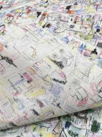 1026-625-12 60 ローン 空の旅[生地] 北高 サブ画像