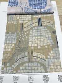 1026-625-14 60 ローン タイル花[生地] 北高 サブ画像