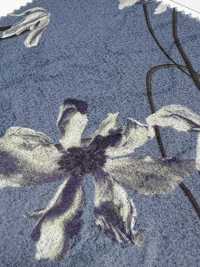 7026-440-1 融着天竺 転写 流れ花[生地] 北高 サブ画像