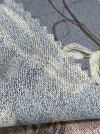 7026-440-1 融着天竺 転写 流れ花[生地] 北高 サブ画像