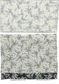 KTS7135 ブロード 小花 ネコ柄プリント[生地] コットンこばやし サブ画像