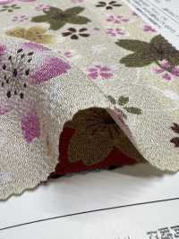 KKP2338-D-NSAKURA 二越ちりめん® 賑桜[生地] 宇仁繊維(小紋工房) サブ画像