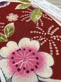 KKP2338-D-UMENIHITTA 二越ちりめん® 梅に疋田[生地] 宇仁繊維(小紋工房) サブ画像