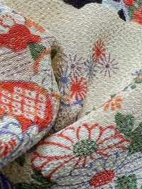 KKP2338-D-YUGA 二越ちりめん® 遊雅[生地] 宇仁繊維(小紋工房) サブ画像