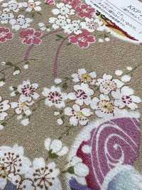 KKP2338-DHM-100 二越ちりめん®[生地] 宇仁繊維(小紋工房) サブ画像