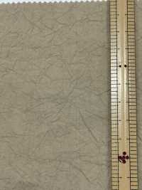 KKC890NC-W 綿80 タイプライター ナチュラル クラッシュ加工[生地] 宇仁繊維(小紋工房) サブ画像