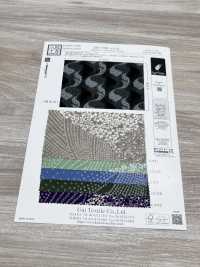 KKP3338-D146 二越ちりめん®[生地] 宇仁繊維(小紋工房) サブ画像