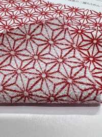 KKP3338-D1129 二越ちりめん®  麻の葉[生地] 宇仁繊維(小紋工房) サブ画像