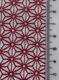 KKP3338-D1129 二越ちりめん®  麻の葉[生地] 宇仁繊維(小紋工房) サブ画像