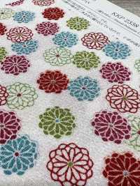 KKP2338-D-HAIKARA 二越 ちりめん® はいから小菊[生地] 宇仁繊維(小紋工房) サブ画像