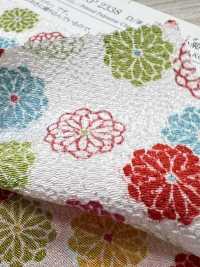 KKP2338-D-HAIKARA 二越 ちりめん® はいから小菊[生地] 宇仁繊維(小紋工房) サブ画像