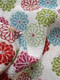 KKP2338-D-HAIKARA 二越 ちりめん® はいから小菊[生地] 宇仁繊維(小紋工房) サブ画像