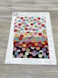 KKP2338-D-HAIKARA 二越 ちりめん® はいから小菊[生地] 宇仁繊維(小紋工房) サブ画像