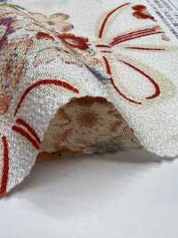 KKP2338-D-SKRMSB 二越ちりめん® 桜結び[生地] 宇仁繊維(小紋工房) サブ画像