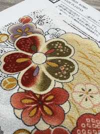 KKP2338-D-SYOCHIKU 二越ちりめん® 松竹梅[生地] 宇仁繊維(小紋工房) サブ画像