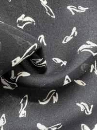 KKP4037-58-DSB-325 75d 梨地 高減量 ジョーゼット 広巾[生地] 宇仁繊維(小紋工房) サブ画像