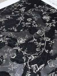 KKP4193-D301-75 シフォン カット ジャカード[生地] 宇仁繊維(小紋工房) サブ画像