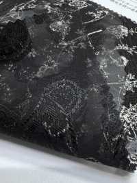 KKP4193-D301-75 シフォン カット ジャカード[生地] 宇仁繊維(小紋工房) サブ画像