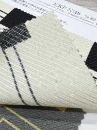 KKP5348-D82 ウーリー ファンシー ツイル 単色プリント[生地] 宇仁繊維(小紋工房) サブ画像