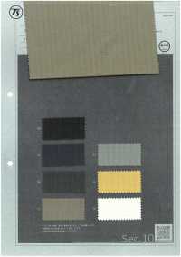 1061524 Spun Polyester Stretch Ripstop[生地] 瀧定名古屋 サブ画像