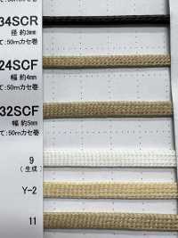 32SCF シリコン コーティング コード 5MM[リボン・テープ・コード] こるどん サブ画像