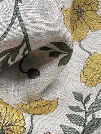 7026-1700-1 麻 100 シーチング ポピー4代目[生地] 北高 サブ画像