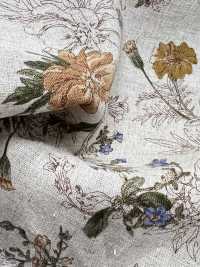 7026-1710-4 CL シーチング ボタニカル柄[生地] 北高 サブ画像