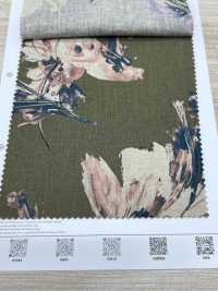 7026-1710-5 CL シーチング タッチ大花[生地] 北高 サブ画像