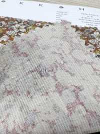 7026-1720-2 21W コール天 更紗花[生地] 北高 サブ画像