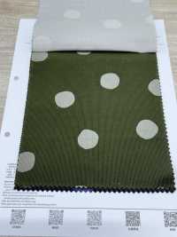 7026-1720-6 21W コール天 手描き丸[生地] 北高 サブ画像