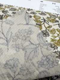 4026-1755-4 21W コール天 更紗小花[生地] 北高 サブ画像