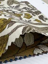 4026-1755-5 21W コール天 刺繍タッチ草花[生地] 北高 サブ画像