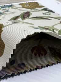 4026-1755-6 21W コール天 オーバーダイ花[生地] 北高 サブ画像