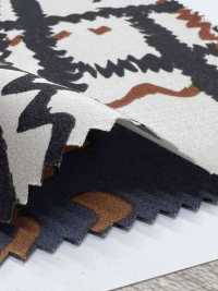 7026-1810-2 RC サテン BIG幾何[生地] 北高 サブ画像