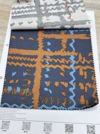 7026-1810-2 RC サテン BIG幾何[生地] 北高 サブ画像