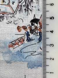 8026-1560-3 30 ビエラ エンジェルソフト 北欧風景柄[生地] 北高 サブ画像