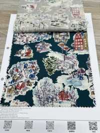 8026-1560-3 30 ビエラ エンジェルソフト 北欧風景柄[生地] 北高 サブ画像