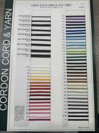 CCR-02WAX(S) コットン WAXコード 2.2MM 芯入り[リボン・テープ・コード] こるどん サブ画像