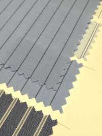 5SG032 オーガニック コットン ポプリン ストライプ[生地] シャンブレー サブ画像