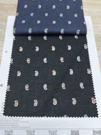 7026-1615-1 60 ローン 9088 ミニペイズリー[生地] 北高 サブ画像