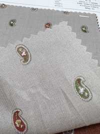 7026-1615-1 60 ローン 9088 ミニペイズリー[生地] 北高 サブ画像